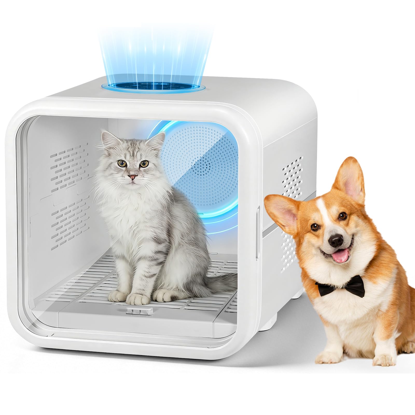 Hot Dog Press - Automatische haardroger voor huisdieren, krachtige motorventilator