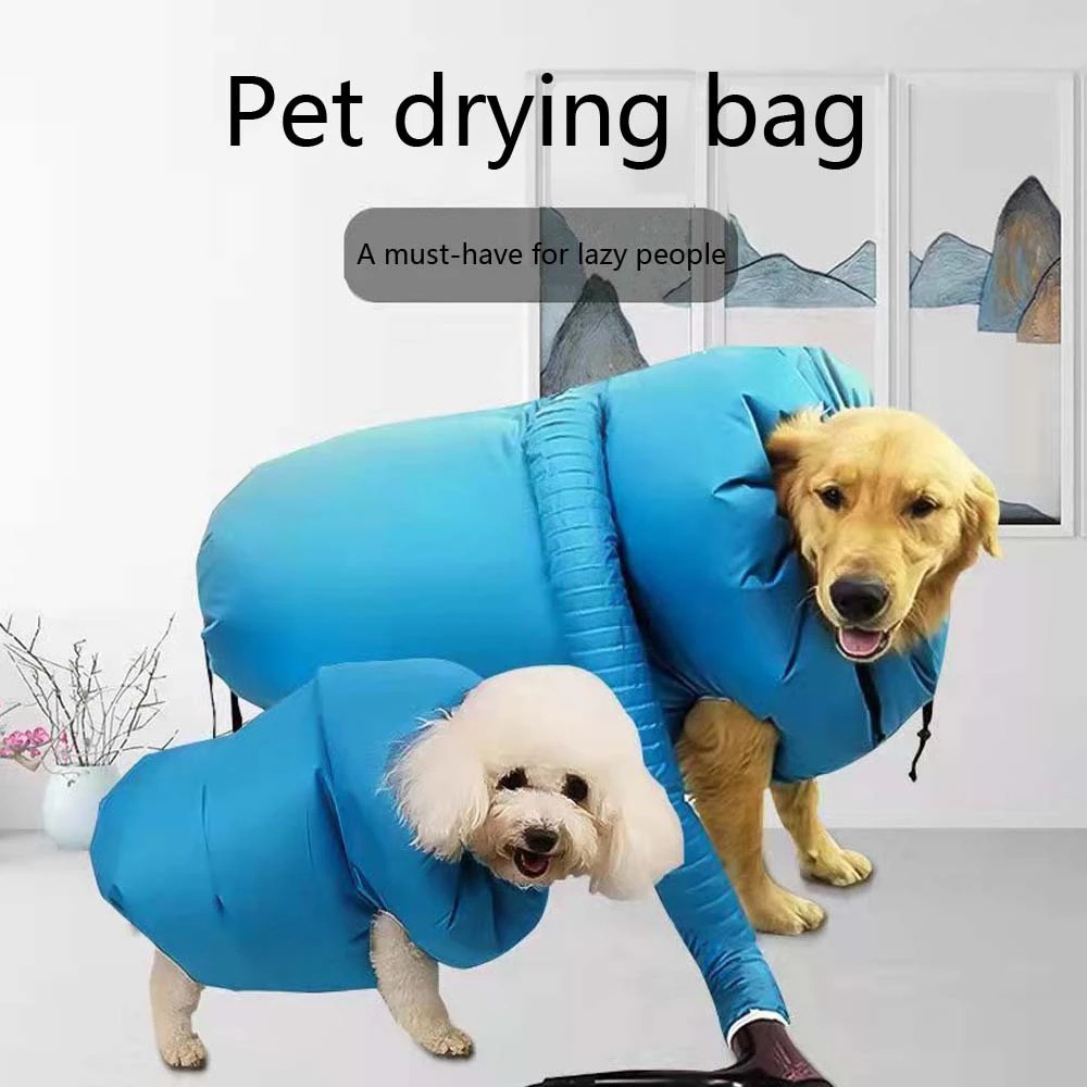Hot Dog Press - Honden- en kattenhaardroogzak, verzorgingshaardroger, blowerboxzak voor