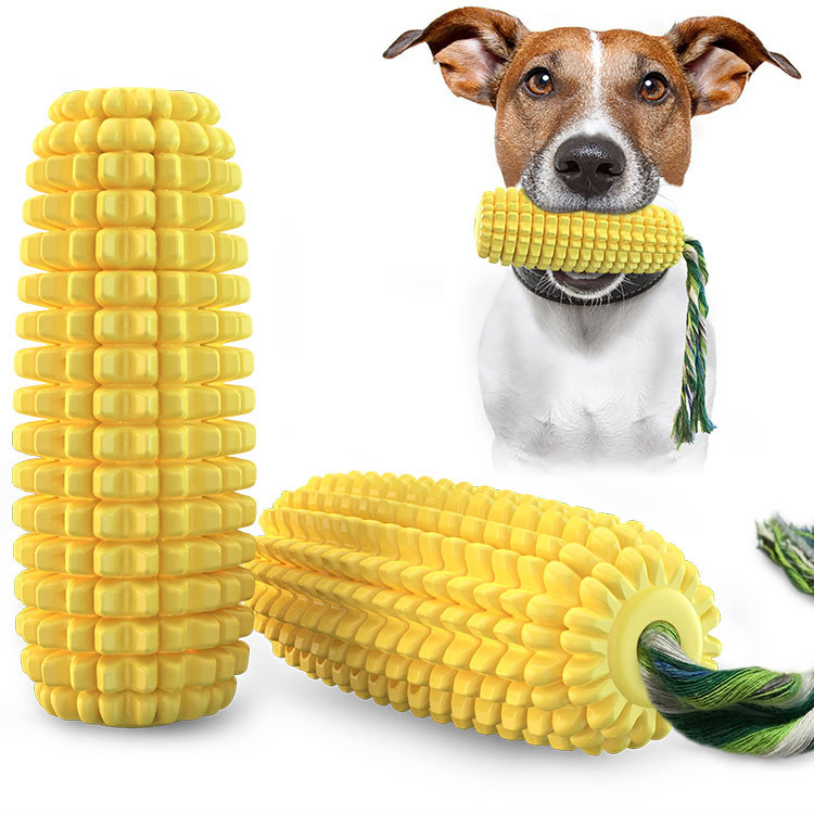 Corn Dog Stick - Populaire duurzame rubberen corn dog speeltjes