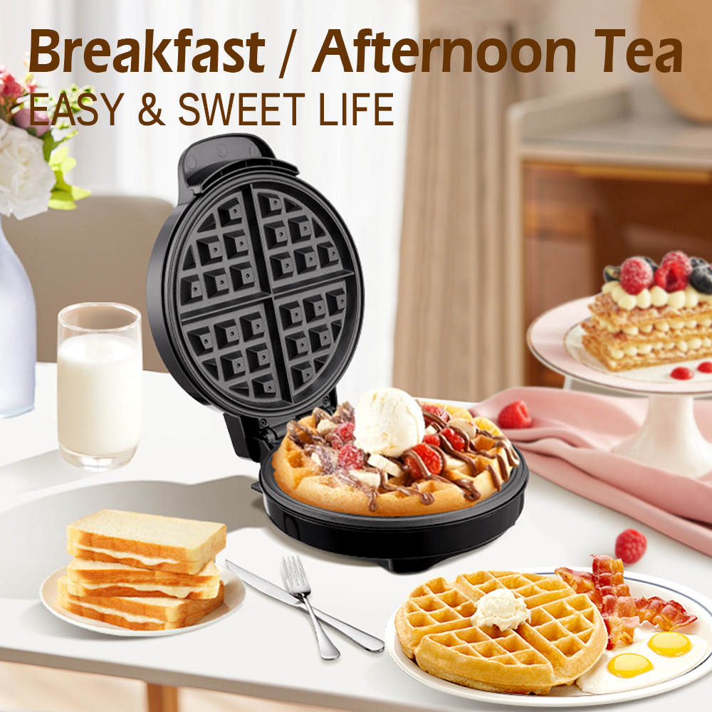 Ontbijt Wafel Mallen Ei Taart  - Mini Pancake Griddle recensie en prijs